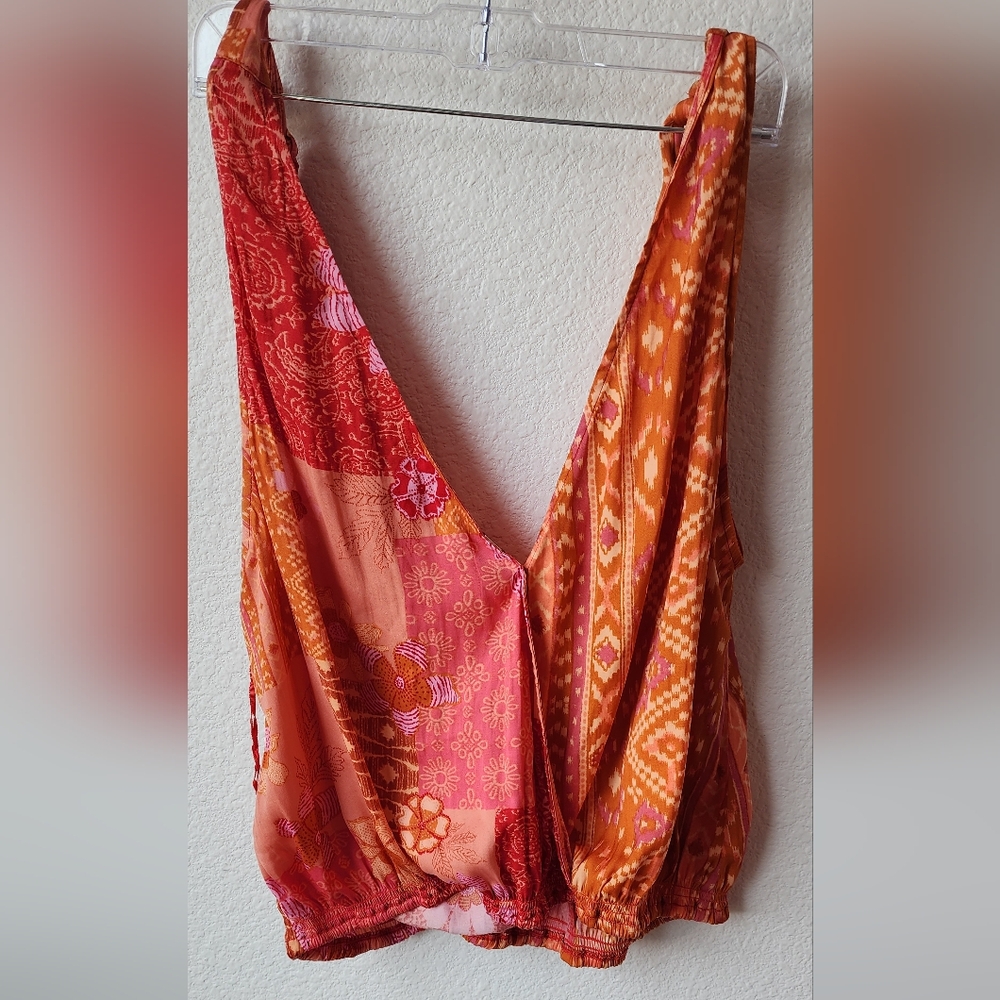 Free People Pink and Orange Tank Top - Picture 7 of 7
